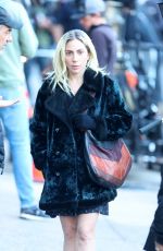LADY GAGA on the Set of Joker: Folie a Deux in New York 04/01/2023