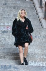 LADY GAGA on the Set of Joker: Folie a Deux in New York 04/01/2023