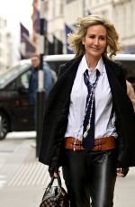 LADY VICTORIA HERVEY Out for Lunch at Wolseley and Shopping in Mayfair in London 04/13/2023