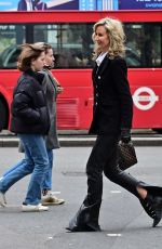 LADY VICTORIA HERVEY Out for Lunch at Wolseley and Shopping in Mayfair in London 04/13/2023