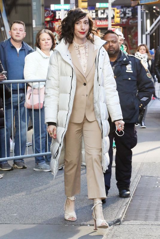 LANA WILSON Arrives at Good Morning America in New York 04/03/2023