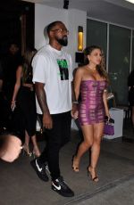 LARSA PIPPEN and LISA HOCHSTEIN on a Double Date with Their New Boyfriends in Miami 04/15/2023