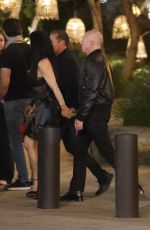 LAUREN SANCHEZ and Jeff Bezos Out for Family Dinner in West Hollywood 04/07/2023