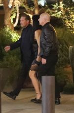 LAUREN SANCHEZ and Jeff Bezos Out for Family Dinner in West Hollywood 04/07/2023