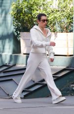 LEA MICHELE Out and About in New York 04/21/2023