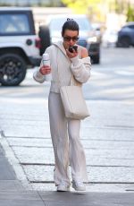 LEA MICHELE Out and About in New York 04/21/2023