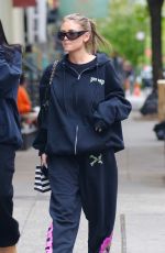 LENI KLUM Out Shopping with Friend in New York 04/28/2023