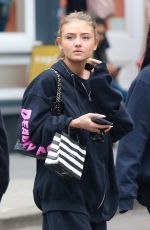 LENI KLUM Out Shopping with Friend in New York 04/28/2023
