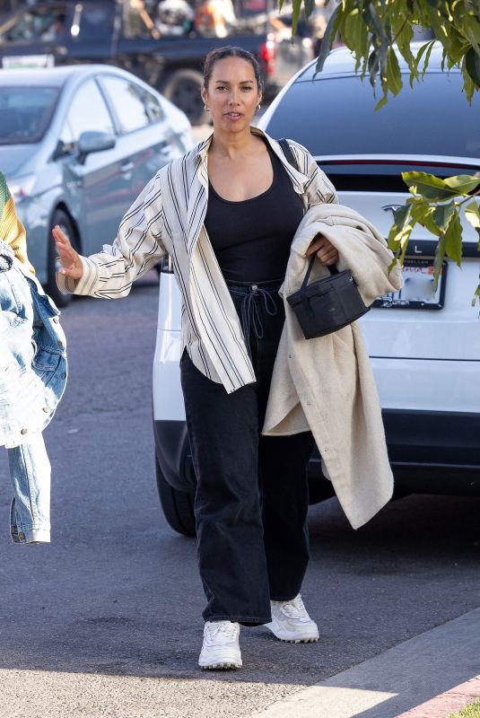 LEONA LEWIS Arrives at a Business Meeting in West Hollywood 04/26/2023