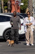 LEONA LEWIS Out with Her Dog and a Friend in Studio City 04/16/2023