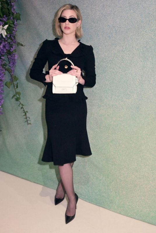 LILI REINHART at Lancel Cocktail Party at Lancel Flagship Store Opera in Paris 04/06/2023
