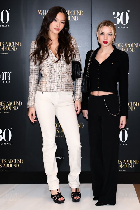 LILY CHEE at What Goes Around Comes Around Karl Lagerfeld Retrospective in New York 04/28/2023