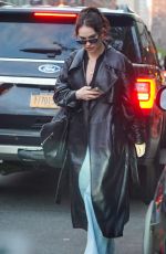 LILY JAMES Out and About in New York 04/25/2023