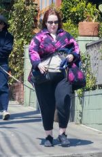LILY KERSHAW Out for Breakfast in Los Feliz 04/07/2023