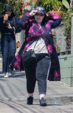 LILY KERSHAW Out for Breakfast in Los Feliz 04/07/2023