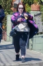 LILY KERSHAW Out for Breakfast in Los Feliz 04/07/2023