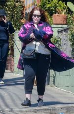 LILY KERSHAW Out for Breakfast in Los Feliz 04/07/2023