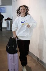 LILY SULLIVAN Arrives at LAX Airport in Los Angeles 03/23/2023