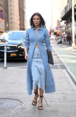 LINDSAY ROSE RANDO at a Photoshoot in New York 04/12/2023