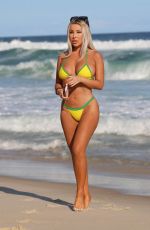 LISA OPIE in Bikini at a Beach in Rio de Janeiro 04/16/2023
