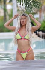 LISA OPIE in Bikini at a Beach in Tulum 04/03/2023