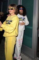 LISA RINNA Arrives at Lakers Game in Los Angeles 04/07/2023