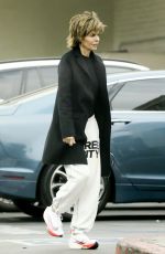 LISA RINNA Leaves a Hair Salon in Los Angeles 04/17/2023