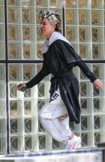 LISA RINNA Leaves a Hair Salon in Los Angeles 04/17/2023