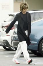LISA RINNA Leaves a Hair Salon in Los Angeles 04/17/2023