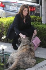 LISA VANDERPUMP Out Shopping at Monique Lhuillier in West Hollywood 04/18/2023