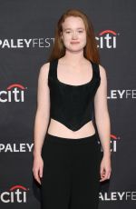 LIV HEWSON at Paleyfest LA 2023 Yellowjackets Panel in Hollywood 04/03/2023
