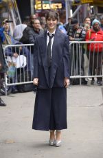 LIZZY CAPLAN Arrives at Good Morning America in New York 04/26/2023