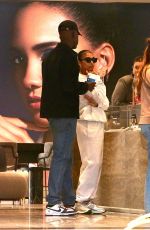 LORI HARVEY and Damson Idris Out on Melrose Place in West Hollywood 04/17/2023 
