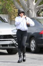 LORI HARVEY Arrives at Fred Segal in West Hollywood 04/11/2023