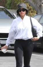LORI HARVEY Arrives at Fred Segal in West Hollywood 04/11/2023
