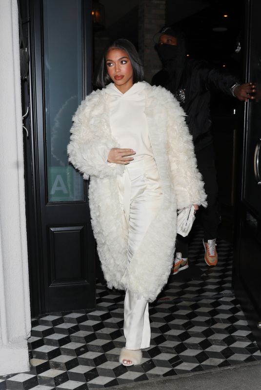 LORI HARVEY Leaves Craig