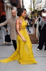LORI HARVEY Out and About in New York 04/27/2023