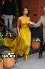 LORI HARVEY Out and About in New York 04/27/2023