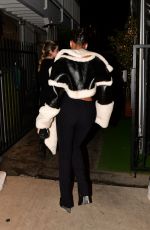 LORI HARVEY Out for Dinner at Giorgio Baldi in Santa Monica 04/23/2023
