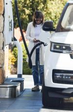 LORI LOUGHLIN at a Gas Station in Calabasas 04/20/2023