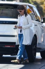 LORI LOUGHLIN at a Gas Station in Calabasas 04/20/2023