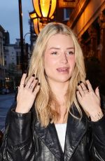 LOTTIE MOSS Arrives at Pretty Little Thing Fashion Party in London 04/12/2023