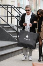 LUCIANA BARROSO Out Shopping at Chanel in New York 04/08/2023