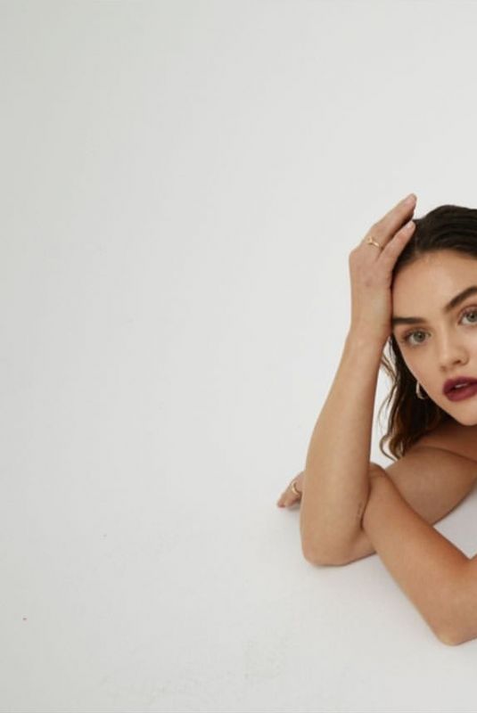 LUCY HALE at a Photoshoot, April 2023