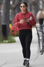 LUCY HALE Heading to a Gym in Los Angeles 04/14/2023
