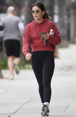 LUCY HALE Heading to a Gym in Los Angeles 04/14/2023