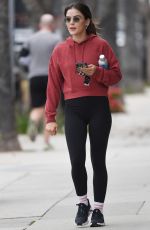 LUCY HALE Heading to a Gym in Los Angeles 04/14/2023