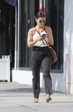 LUCY HALE Out and About in Los Angeles 04/25/2023