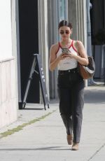 LUCY HALE Out and About in Los Angeles 04/25/2023