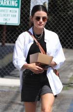 LUCY HALE Out for Breakfast in Los Angeles 04/24/2023